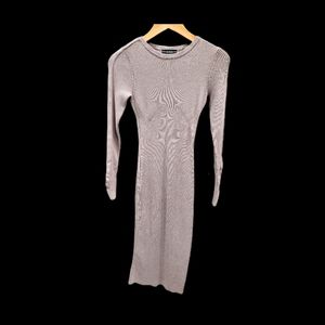 Guess Casual Midi Dress, XS, Pale Rose